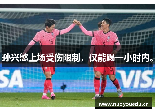 孙兴慜上场受伤限制,仅能踢一小时内。